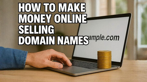 How to make money online selling domain names 💻