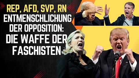 Trump, Musk, Le Pen, Höcke: Die Entmenschlichung des Gegners ist die Waffe der Faschisten