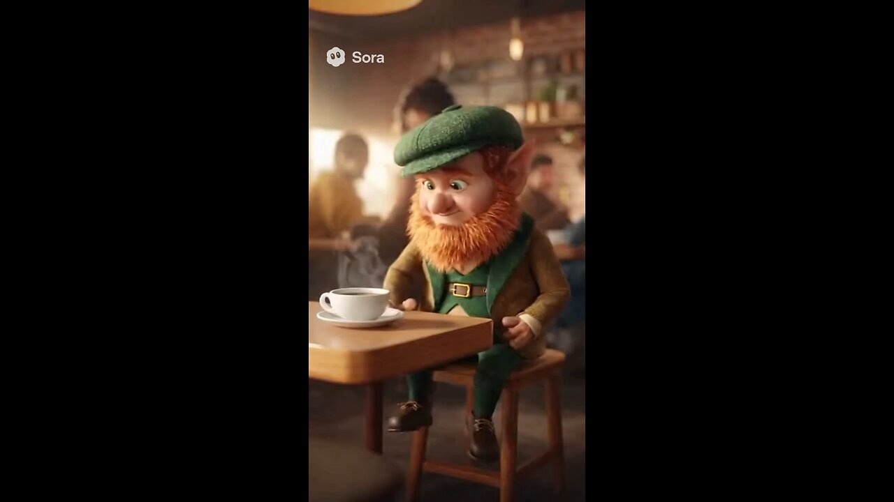 He took ONE sip of coffee…now he’s vibrating into another dimension 🤣