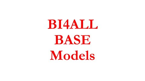 BI4ALL011 - BI4ALL Base Models Demo