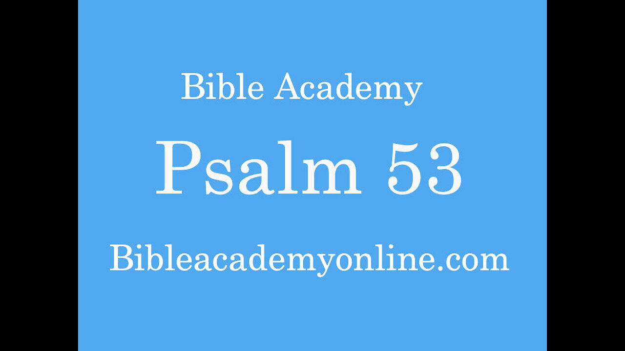 Psalm 53