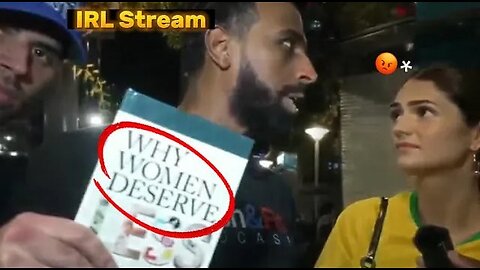 Tourist Tries To Debate Myron On This!