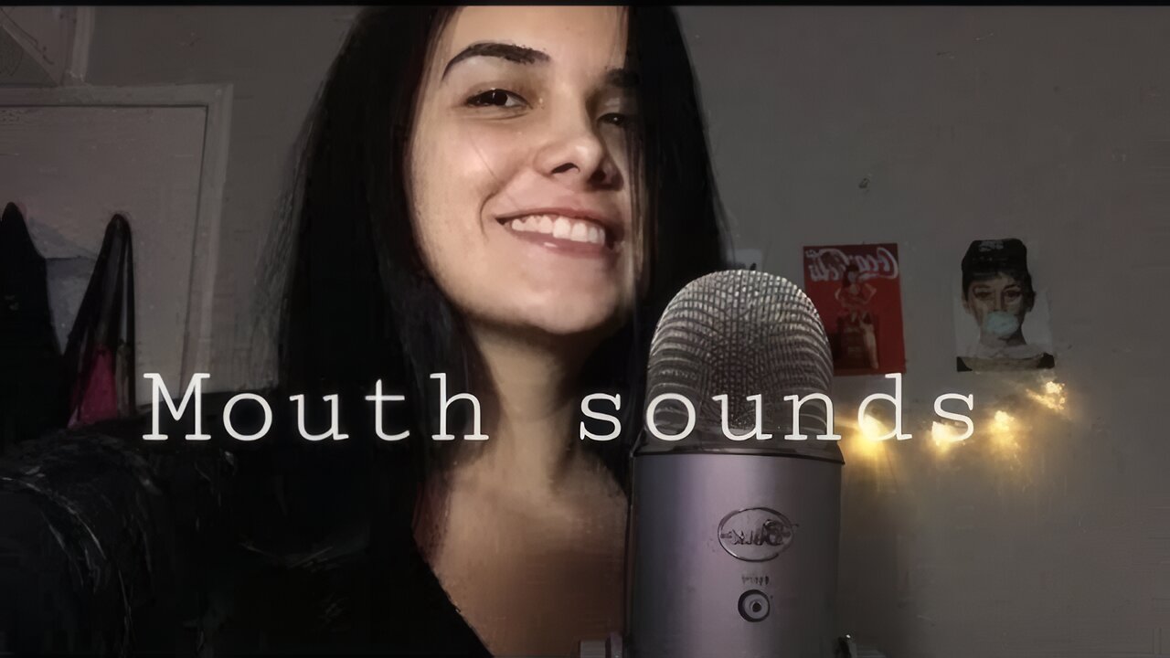 (ASMR BINAURAL) Mouth Sounds || Sons com a boca || No talking