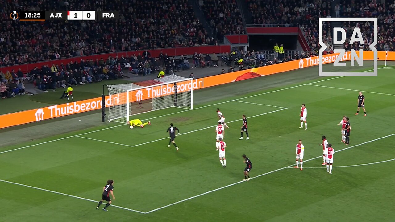 Ajax Amsterdam vs Eintracht Frankfurt - Europa League highlights