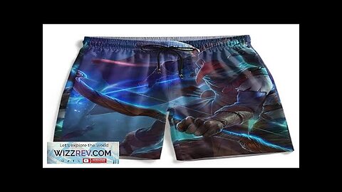 World of Warcraft Archer Raven Mask Vibrant Design Shorts Review