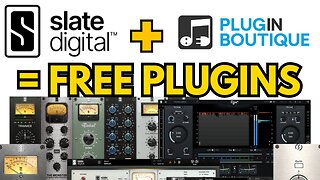 Slate Digital Plugins Now Available at Plugin Boutique (With Bonus Freebies!)