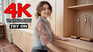 4k micro bikini try on haul transparent lingerie | shein transparent try on haul #29