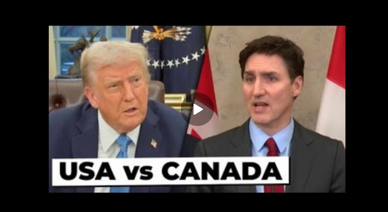 It Begins...Trump Declares Tariff War W/ Our Ally Canada