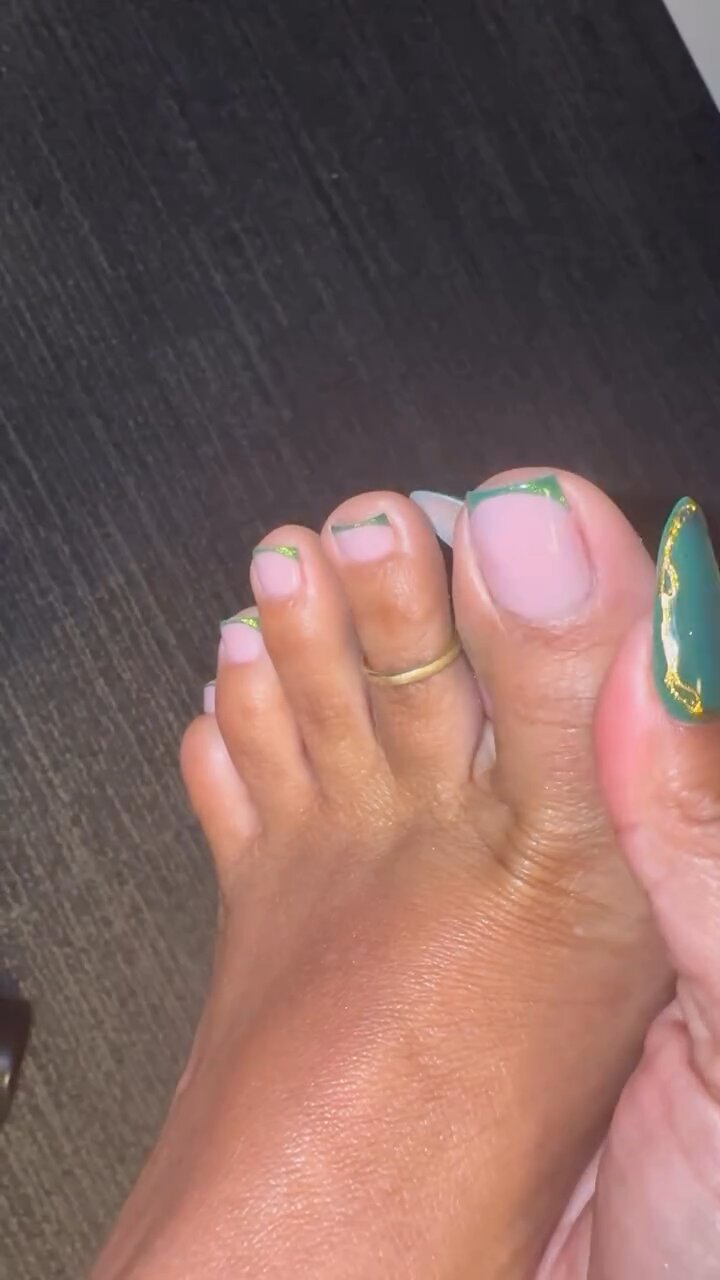 Cat Eye French Tips 💚