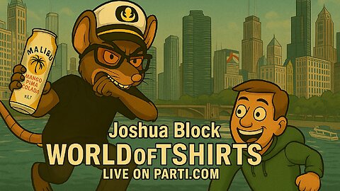 🔴LIVE: JOSH BLOCK BACK IN NYC ON PARTI.COM (WORLDOFTSHIRTS) 11/24/25