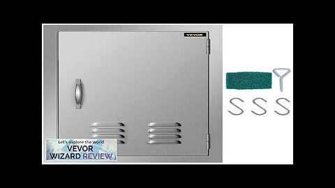 VEVOR BBQ Access Door 17 x 24 Inch Vertical Island Door Review