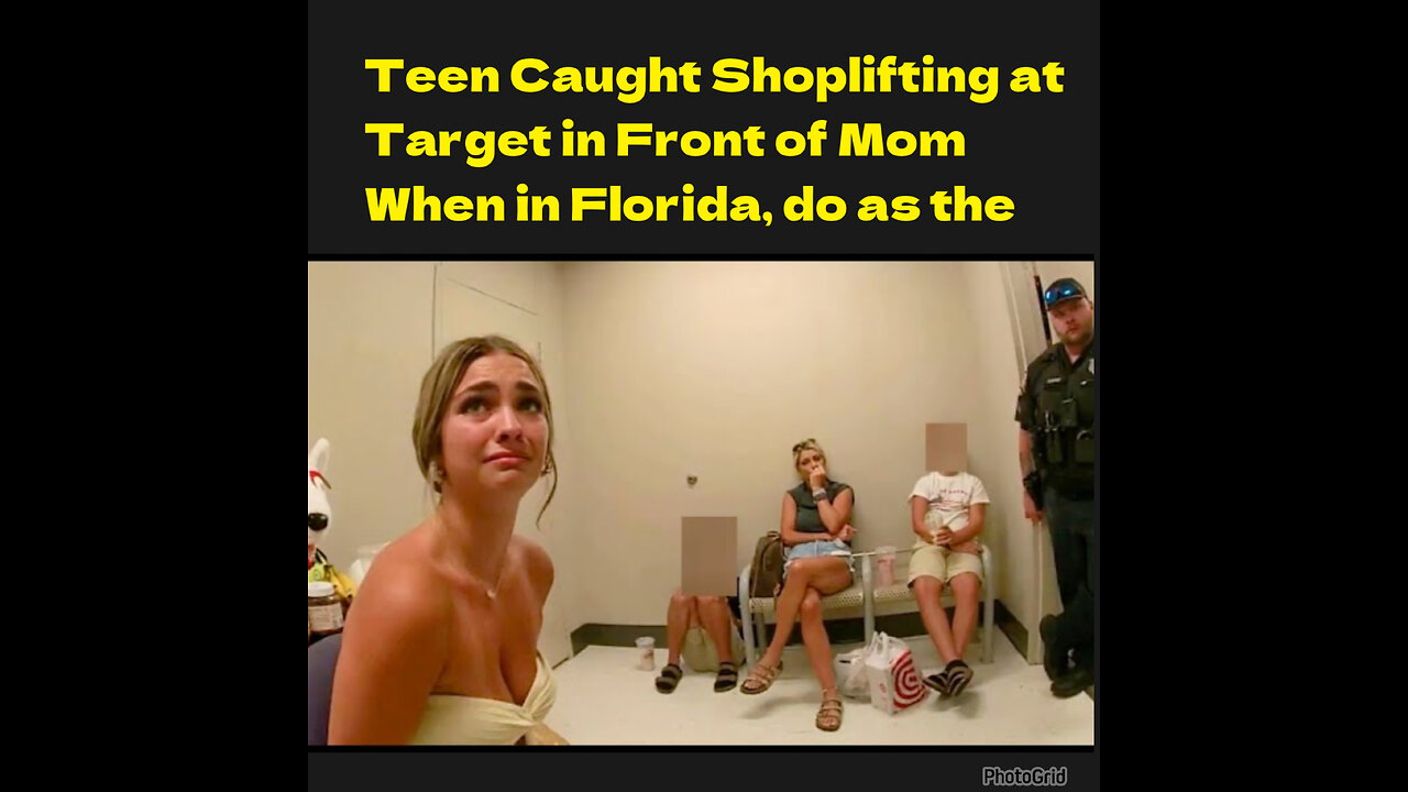 TPAS #75. Teen Caught Shoplifting at Target in Front of Mom