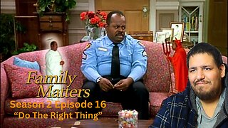 Family Matters | Season 2 Episode 16 | "Do The Right Thing" | TV Show Reaction