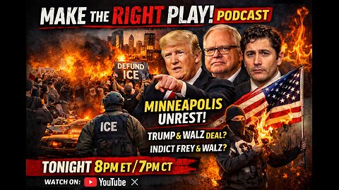 ICE Unrest Explodes in Minneapolis | Alex Pretti Shooting, Trump Works With Walz, Indictments?