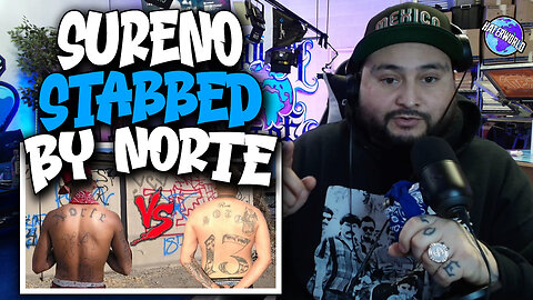 NORTENOS GANG MEMBERS CATCH YOUNG SURENO SLIPPEN AND PUT THE IRON IN HIM, JUST PART OF THE GAME