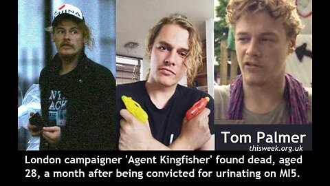 Tragic death of Occupy LSX anti-MI5 Anarchist campaigner Tom Palmer 21Aug18, w punk rapper Mada Ldn