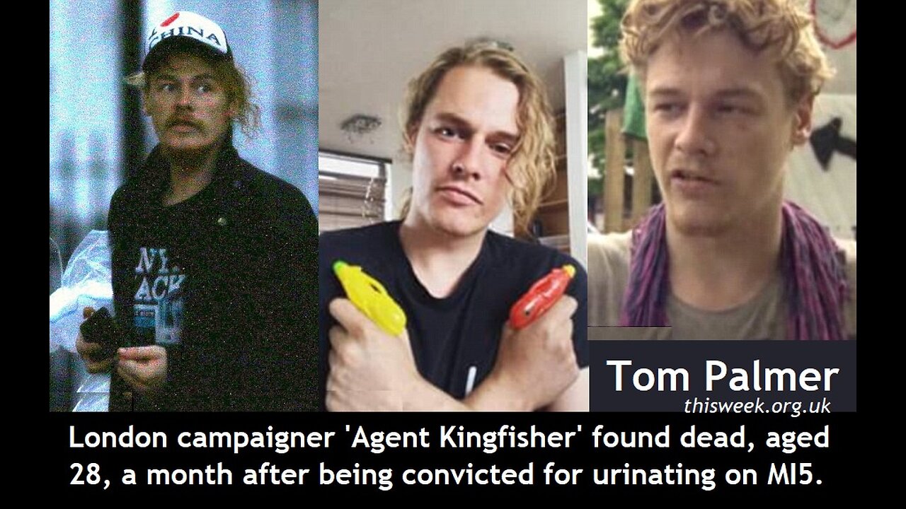 Tragic death of Occupy LSX anti-MI5 Anarchist campaigner Tom Palmer 21Aug18, w punk rapper Mada Ldn