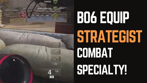 Strategist Combat Specialty BO6: How to Equip It!