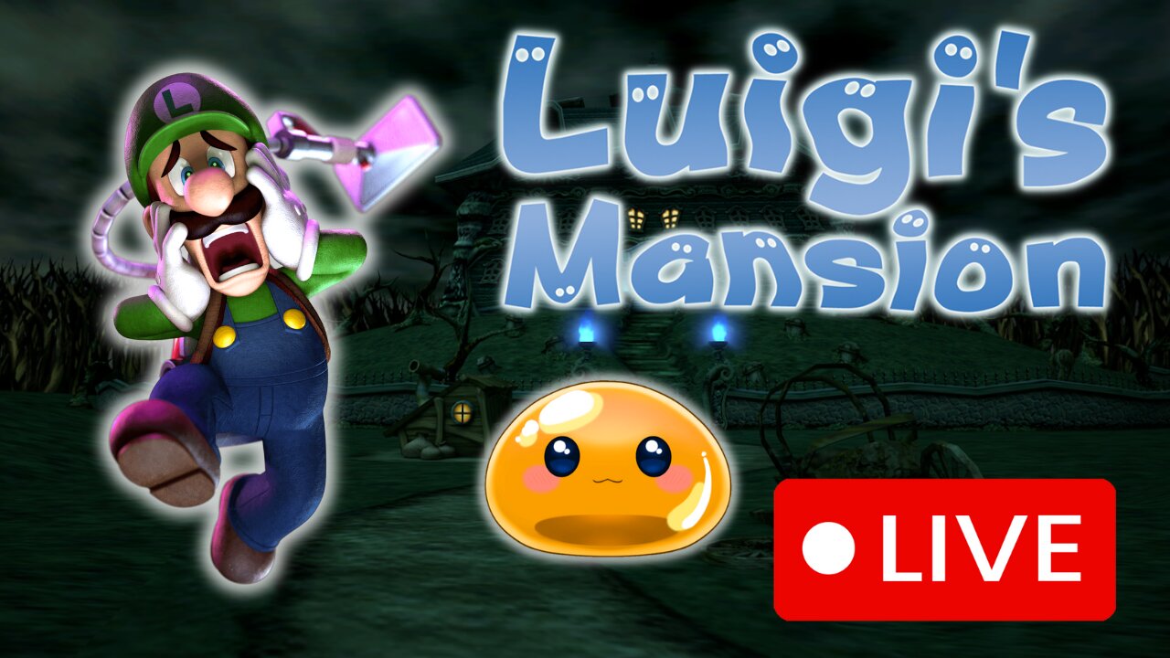 【Luigi Mansion】First Time! Let's BEGIN!