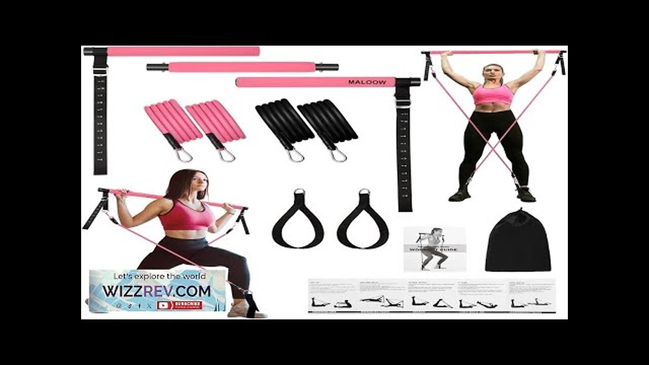 Pilates Exercise Bar Kit with Resistance Bands Review