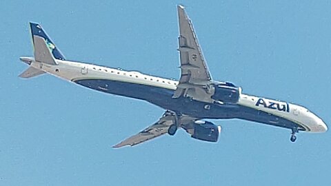Embraer 195 E2 PS-AES coming from Recife to Fortaleza
