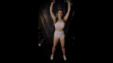 Braless Fitness Workout Montage