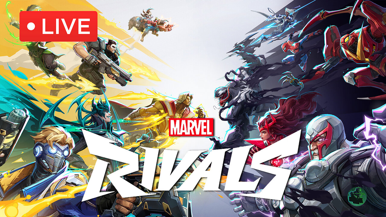 🔴LIVE - Trying to get better at Marvel Rivals!