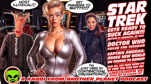 LIVE@5: Star Trek Section 31!!! Doctor Who!!! Captain America: Brave New World!!! Marvel!!!