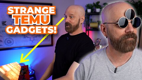 Temu’s Optical Oddities: Pyramid Lamps & Triple-Lens Shades!