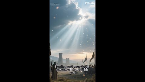 “For the Lord your God is the one who goes with you to fight for you against...” — Deuteronomy 20:4