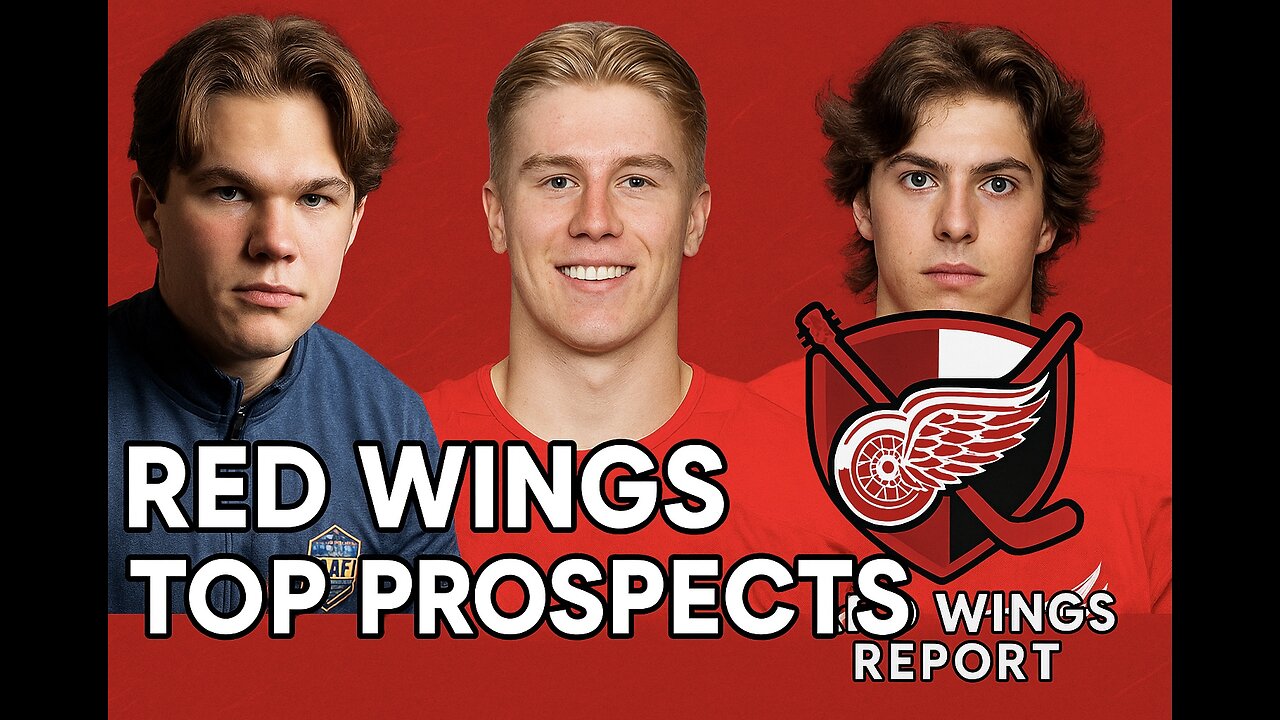 DETROIT RED WINGS PROSPECTS EMMITT FINNIE, ASP AND MBN