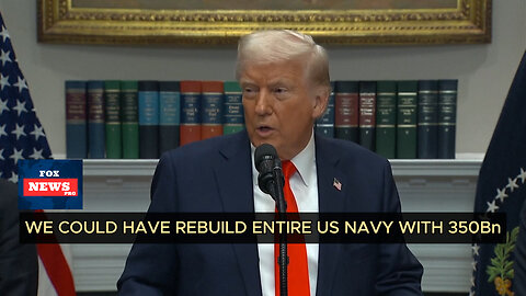 $350B Could’ve Rebuilt the US Navy?! Trump Speaks Out!