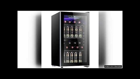 Antarctic Star 26 Bottle 130 Can Wine Cooler/Cabinet Beverage Refrigerator Mini Wine Review