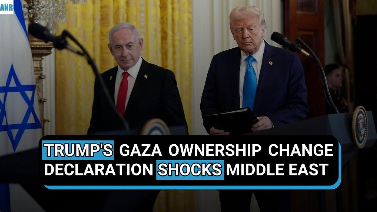 🚨BREAKING: TRUMP'S GAZA OWNERSHIP CHANGE DECLARATION SHOCKS MIDDLE EAST