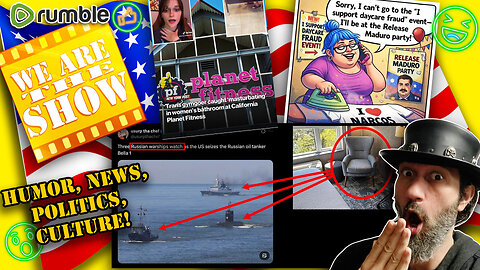 Thurs 1-8 7pm EST Another Crazy Week of News, Culture, Politics and More! Come keep me sane!