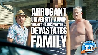 ARROGANT University Employee Pred TREMBLES After Thinking He Outsmarted Us (St. Catharine, CAN)