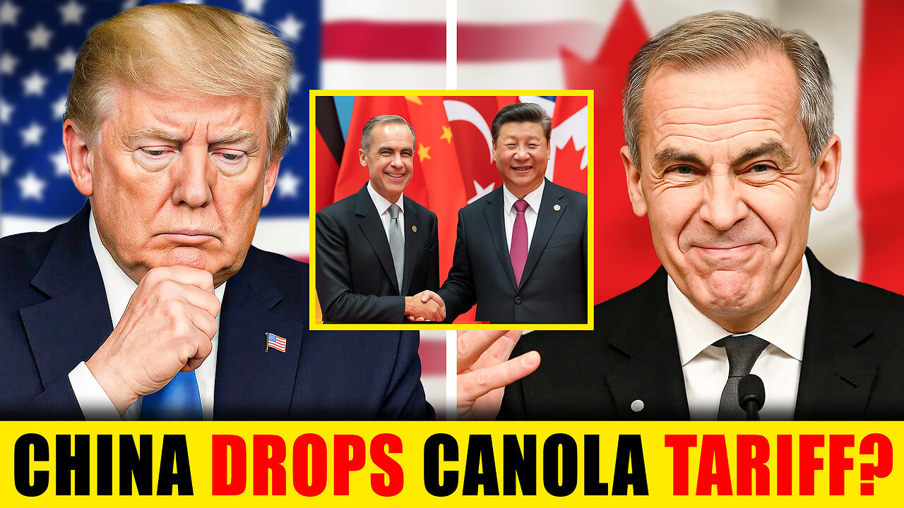 China Ready to REMOVE Canola Tariffs If Canada Drops 100% EV Tariff