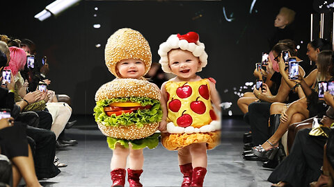 New clothes made out of food