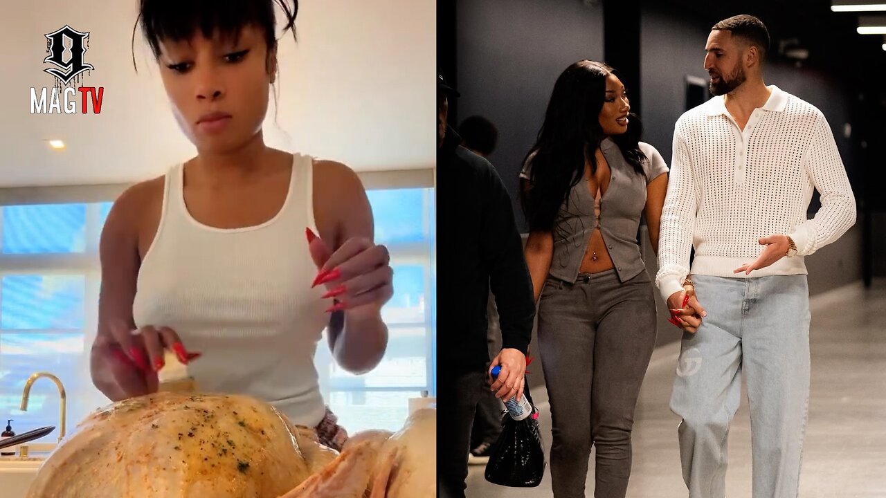 Klay Thompson & Megan Thee Stallion Are Inseperable After She Cooked For The Holidays! 😍