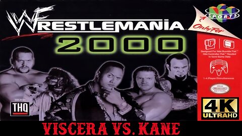 WWF WrestleMania 2000 - Nintendo 64 - Viscera vs. Kane