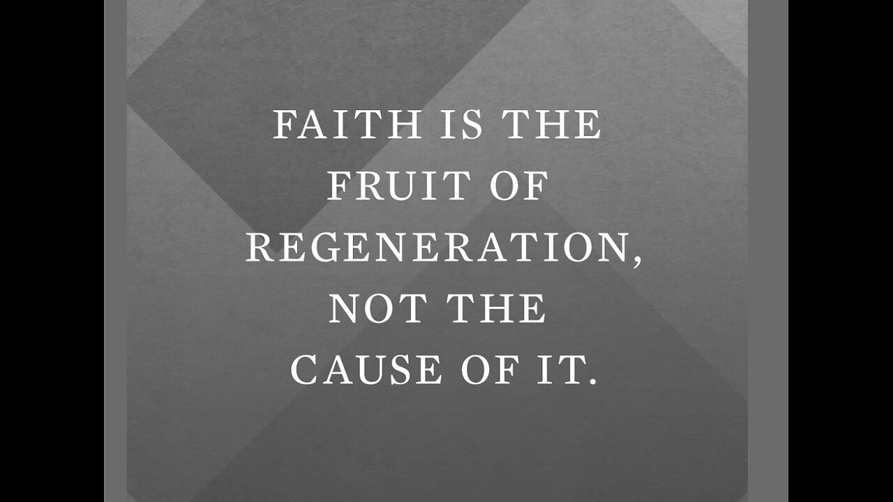 The Fruit of Regeneration