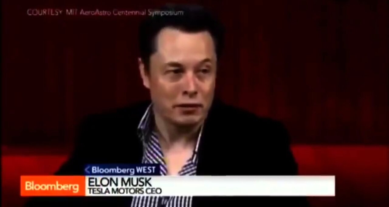 WITH AI WE ARE SUMMONING DEMONS SAYS MUSK. 💉