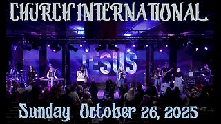 Robin D Bullock & Pastor Robin R. Bullock 10.26.2025 - Church International - Sunday Celebration!