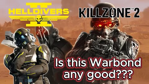 I want to recommend the Killzone Warbond for Helldivers 2 but I just can´t