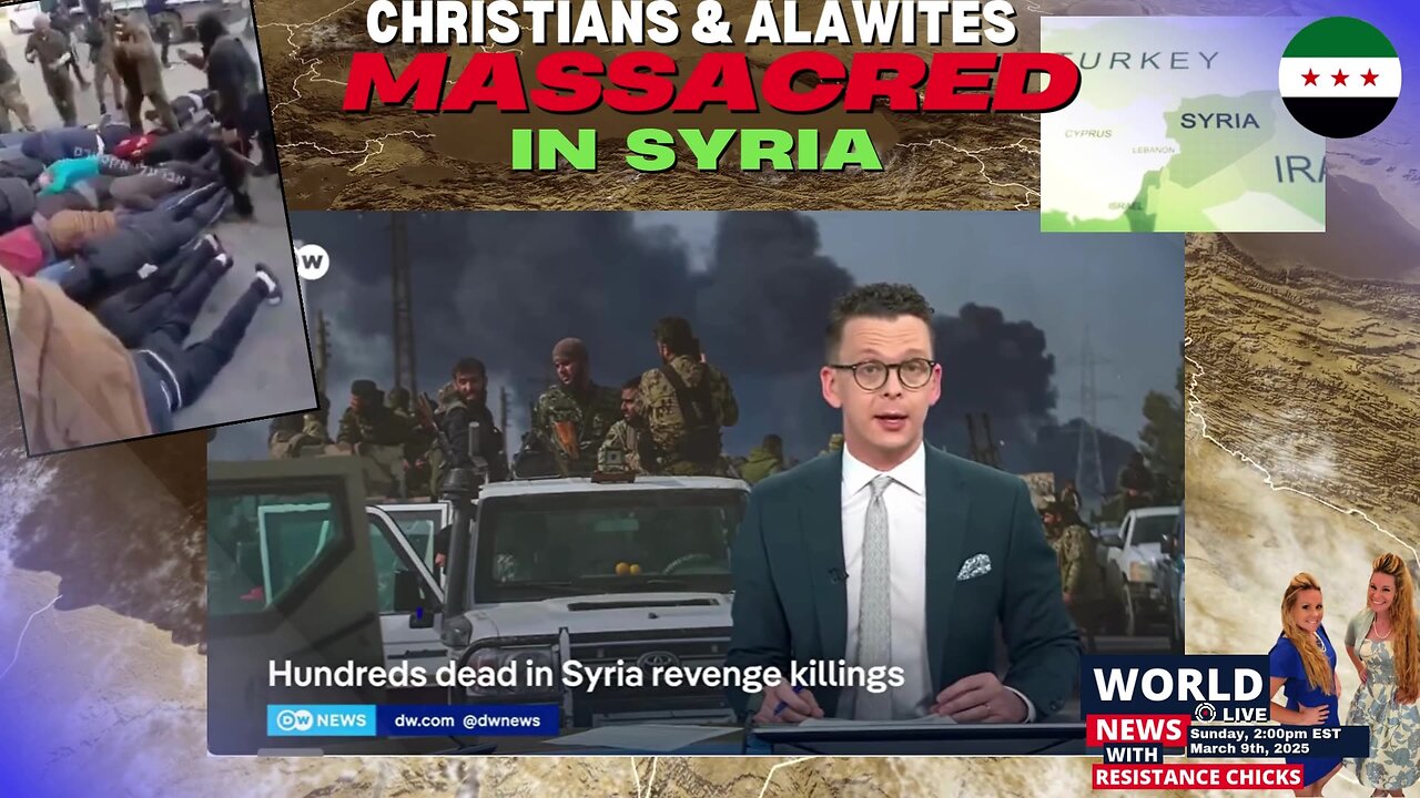 Christians & Alawites Massacred in Syria | Man Outside of White House | World News 3/9/25