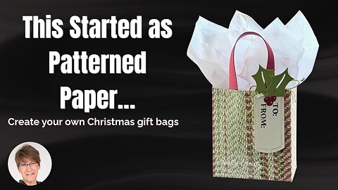 Masculine Christmas Gift Bags for the Guys on Your List