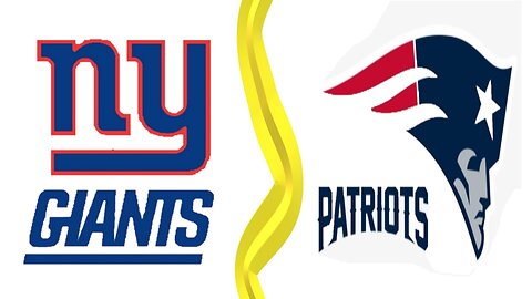 New England Patriots vs New York Giants NFL Game Live