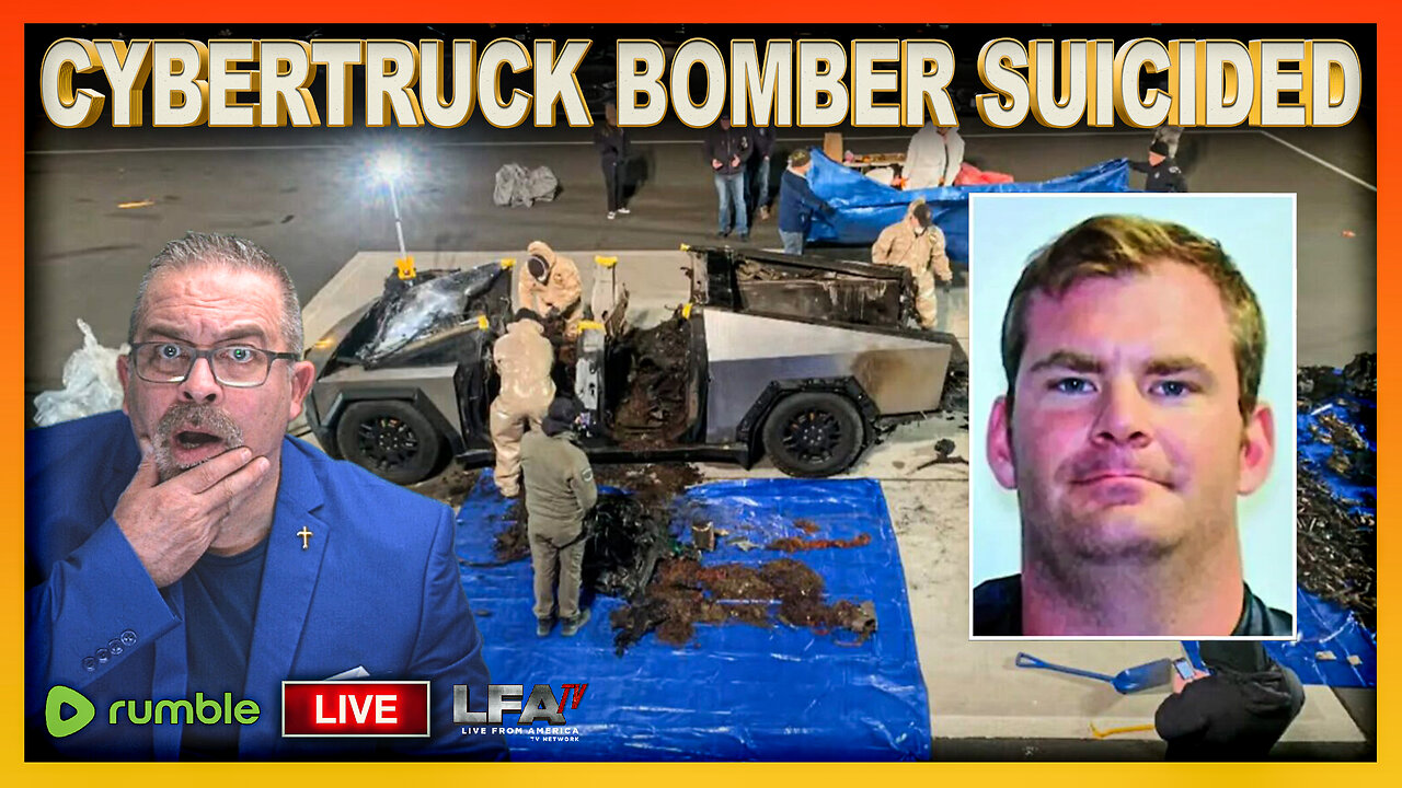 MAJOR BREAKING: MANIFESTO INDICATES VEGAS CYBERTRUCK BOMBER “SUICIDED” | THE SANTILLI REPORT 1.3.25 4pm