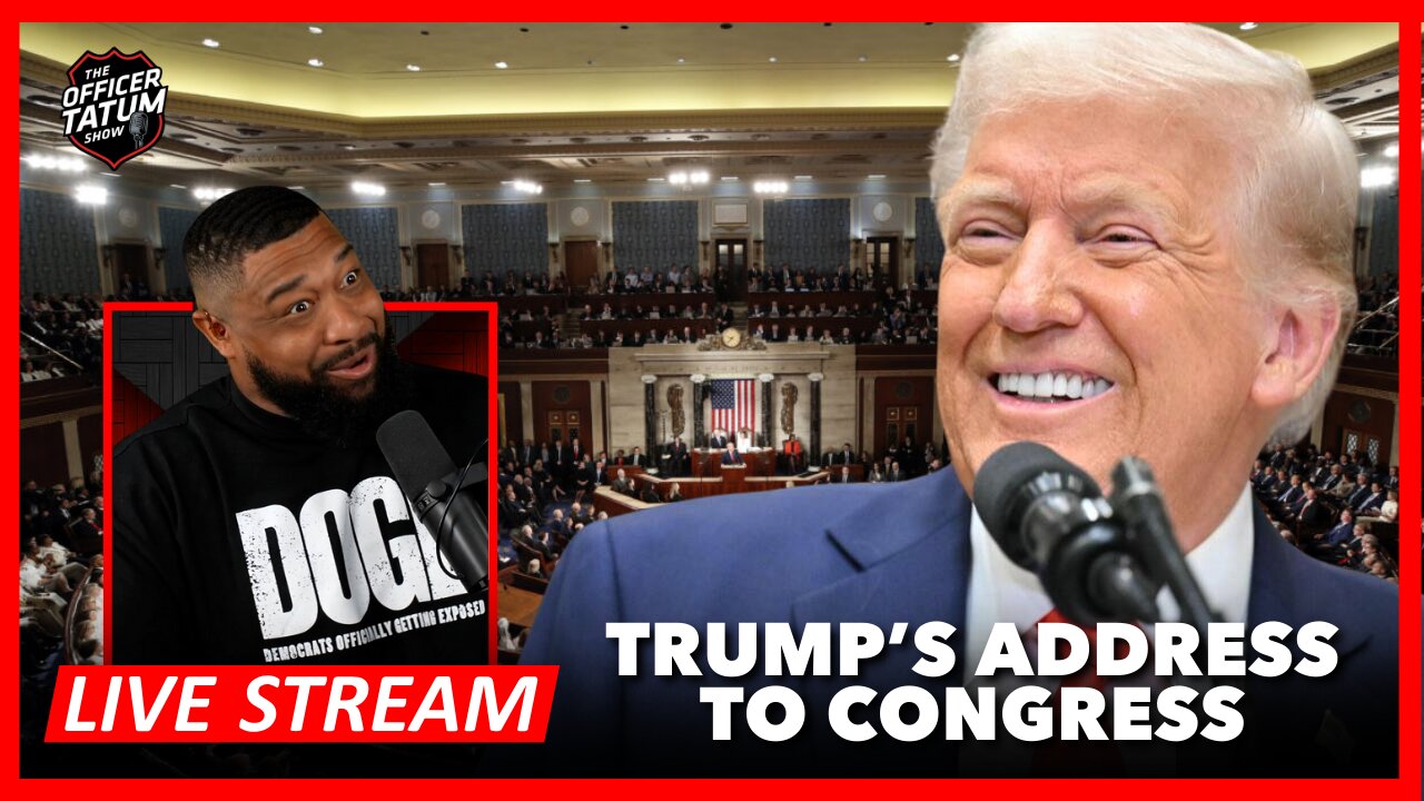 LIVE: President Trump's Joint Address to Congress | Officer Tatum REACTION