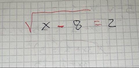 SOLVING EQUATIONS WITH RADICALS THAT REDUCE TO THE FIRST DEGREE: EXERCISE 1